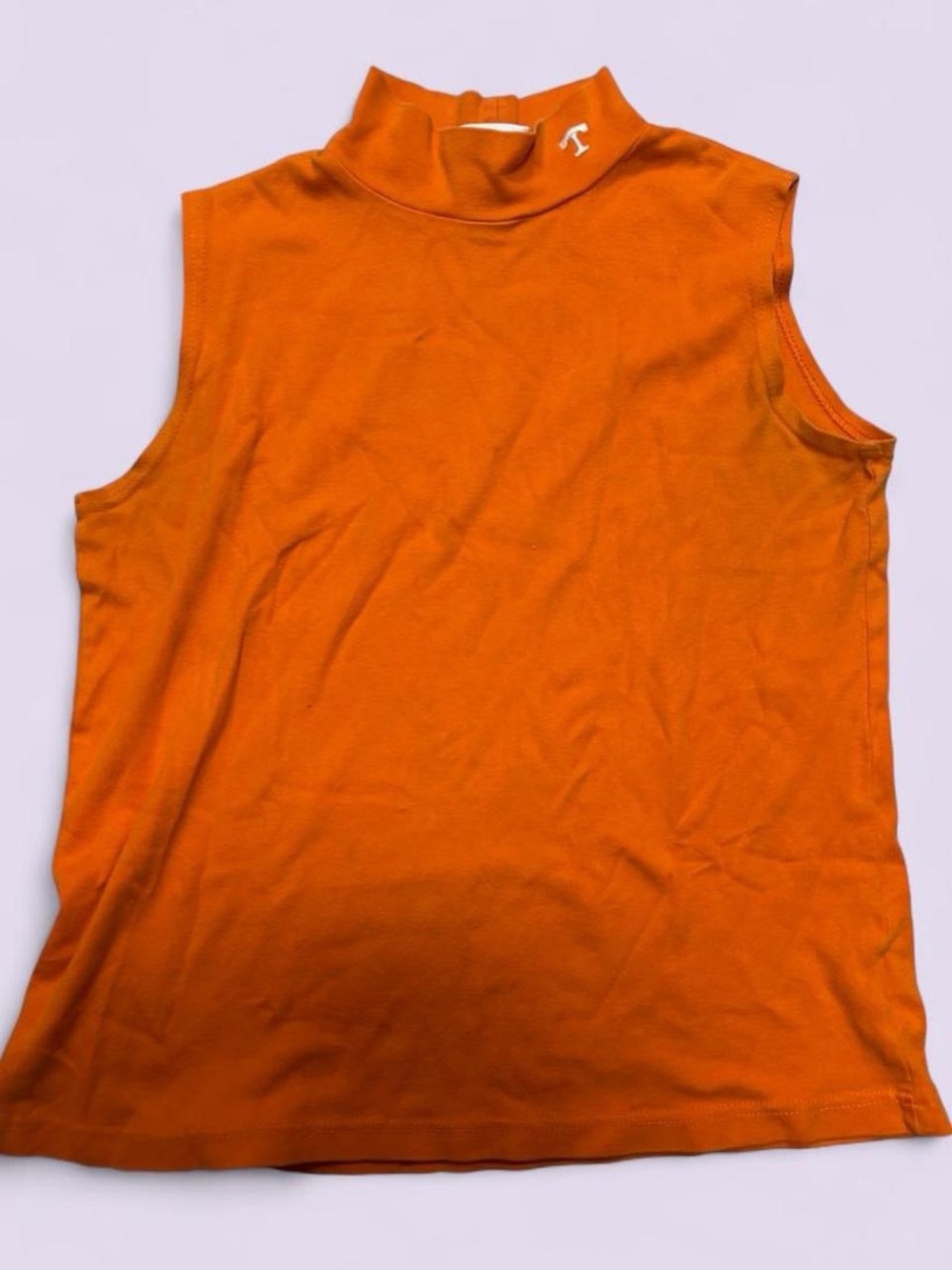 Collegiate Collection Tennessee Vols Orange Mock Neck Top Medium